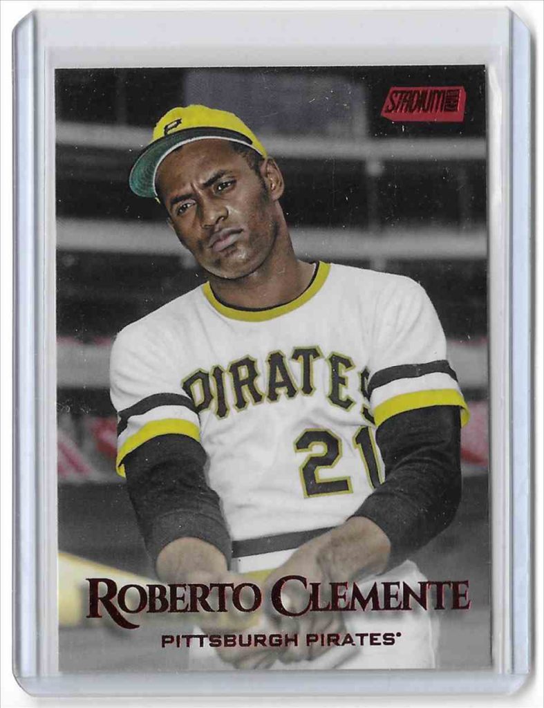 2019 Topps Stadium Club 115 Roberto Clemente Red